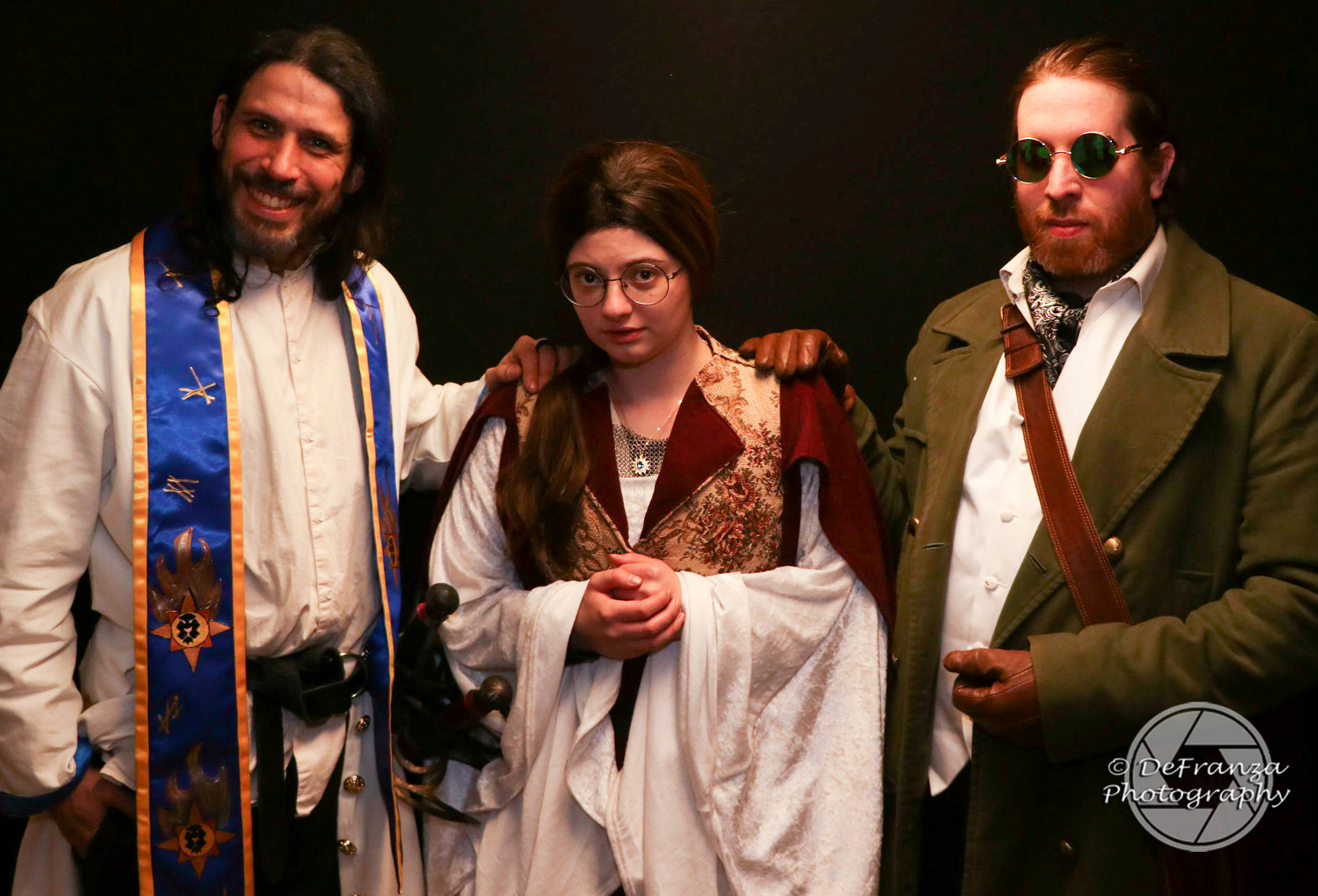 Pontiff Halligan, Johannah, and Doctor Kristophsky