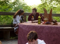 Katriel and Lord Inverness in Ernest Conversation
