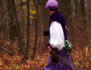 Carlos Walking in the Woods