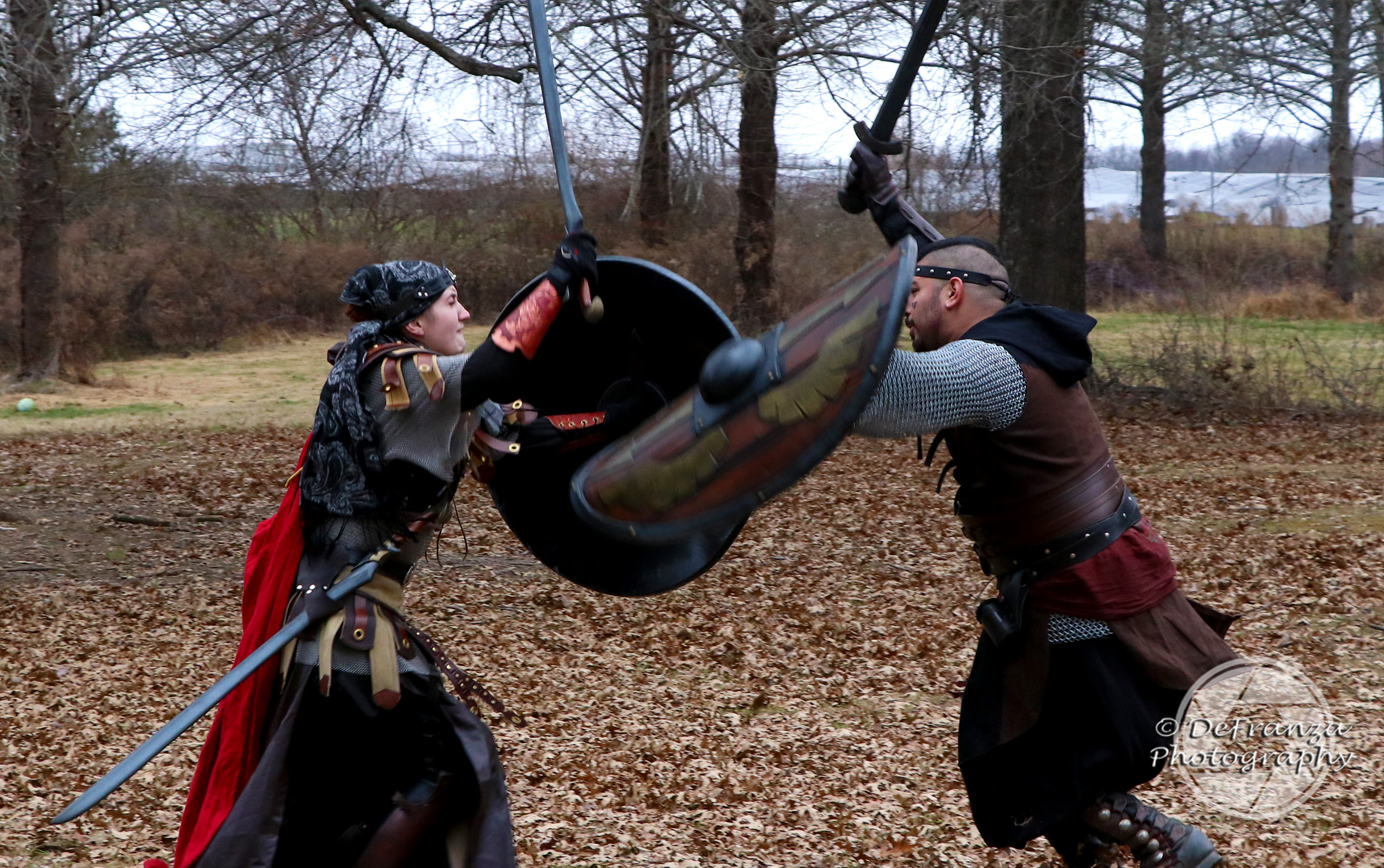 Adara and Rione Sparring