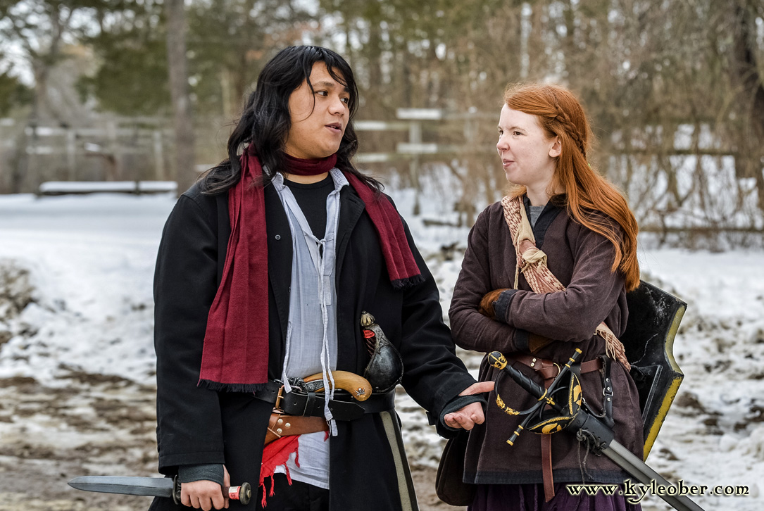 Jun and Red Kestrel