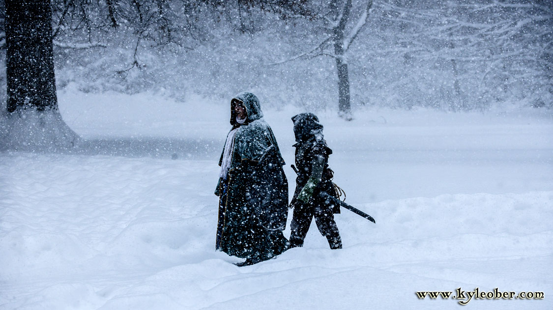 Walking in the Snow