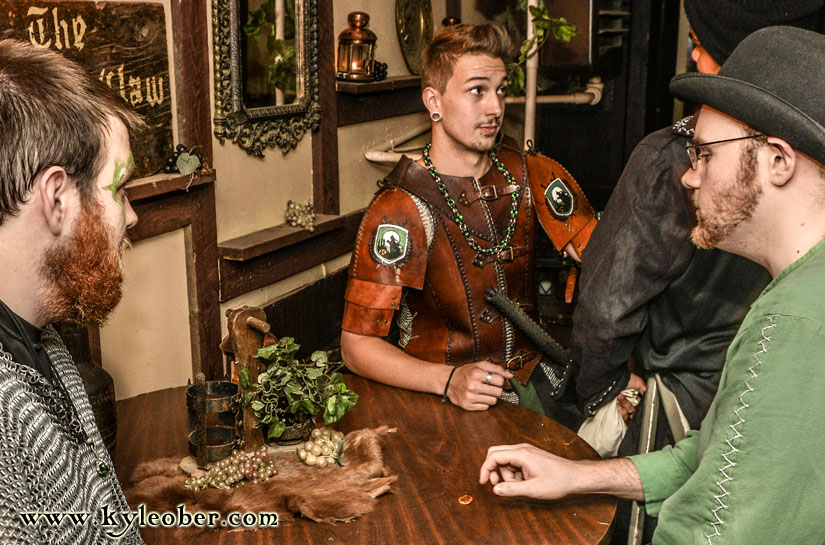 A Table at the Dragon's Claw Inn