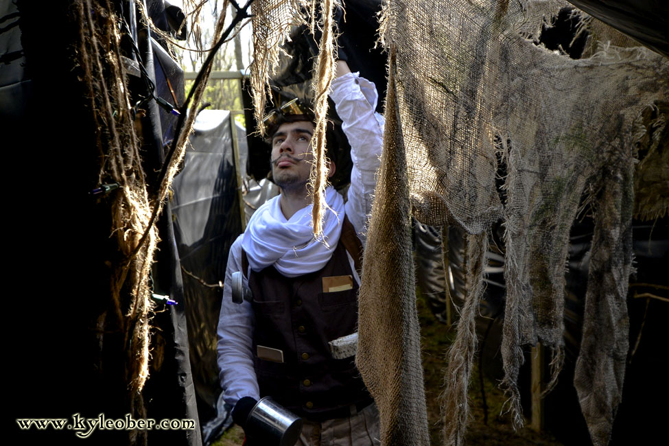 Goggins Examining the Caves