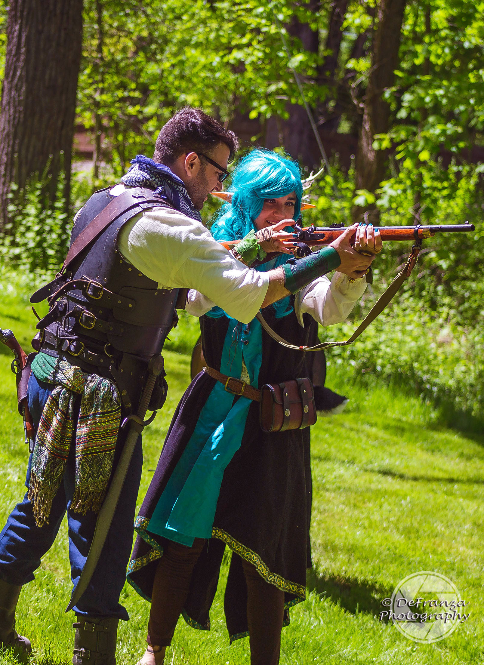 Cobus Teaches Avi Longarms Firing