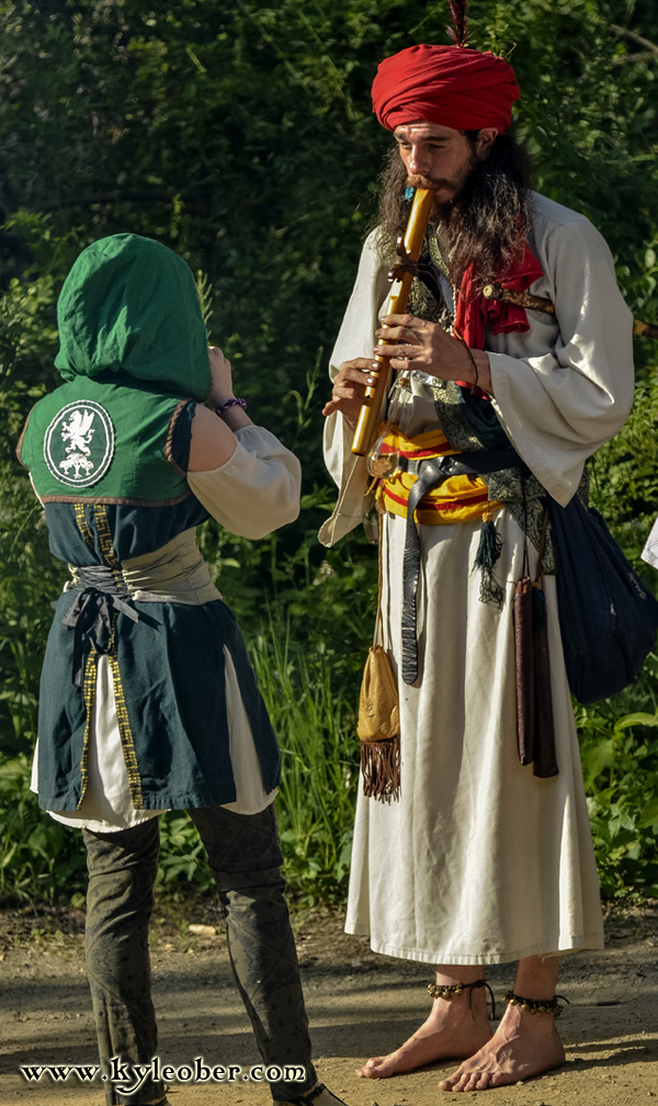 Squire Amalthea and the Traveler