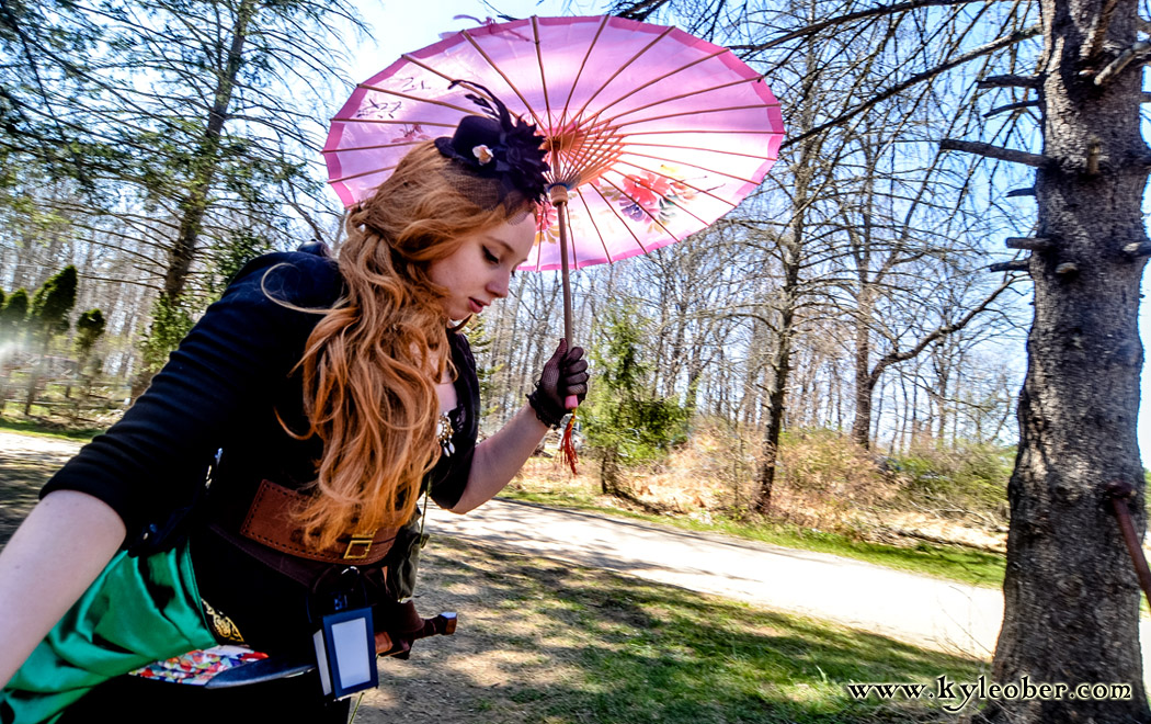 Eva and her Parasol