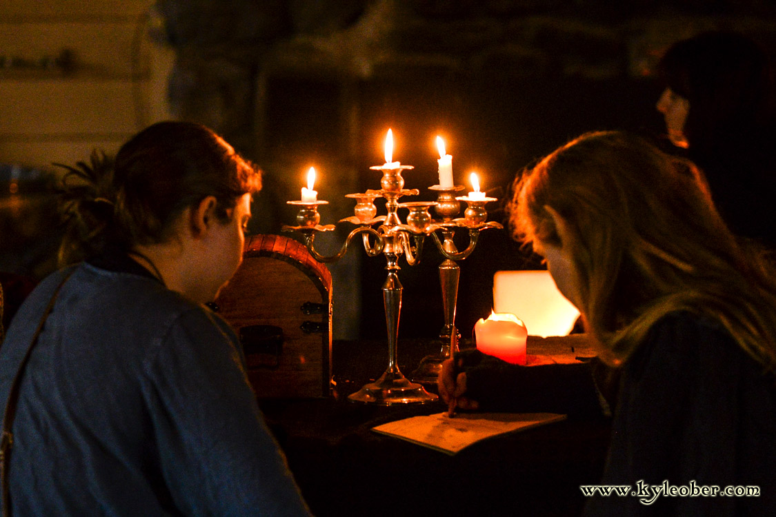 Writing by Candlelight