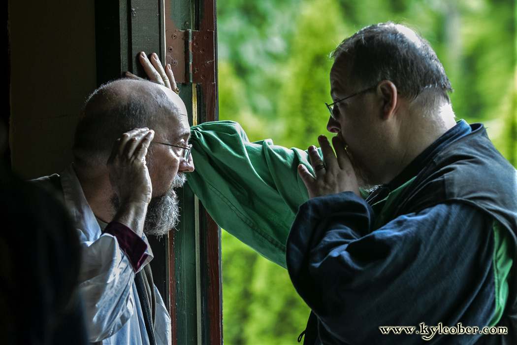 Amizar and Lord Rudolf Conversing