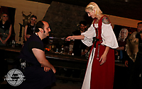 Knighting Orophin to Alisandria