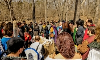 Gathering around the Tomb of Travance